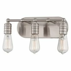 Promo ✨ Industrial Minka Lavery Downtown Edison 5135-84 Bathroom Vanity Light 🛒