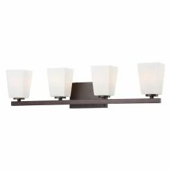 Buy 😀 Transitional Minka Lavery City Square 6544 Bathroom Vanity Light 🎉