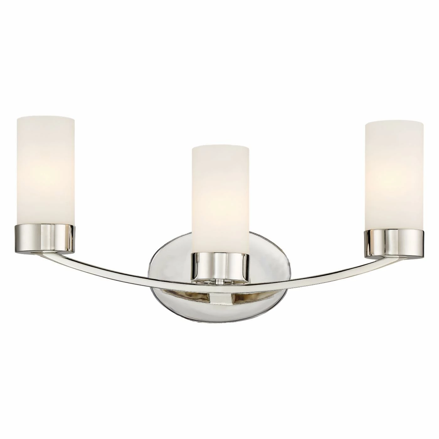 Brand new π Transitional Nuvo Denver 3 Light Bathroom Vanity Light β 3 Brand new π Transitional Nuvo Denver 3 Light Bathroom Vanity Light β