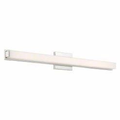 Best Sale 🤩 Modern / Contemporary Nuvo Slick 36 In. Bathroom Vanity Light 🤩