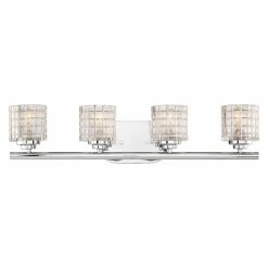 Coupon 🛒 Glam Nuvo Lighting Votive 4 Light Vanity Light ✔️
