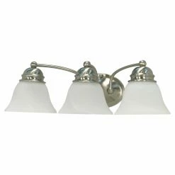 Best reviews of 😍 Transitional Nuvo Empire 3 Light Bathroom Vanity Light 😀