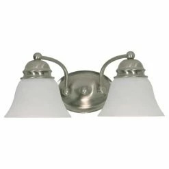 Brand new 🌟 Transitional Nuvo Empire 2 Light Bathroom Vanity Light 🥰