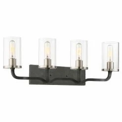 Budget 🛒 Industrial Nuvo Sherwood 60/6129 Bathroom Vanity Light ✨