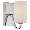 Best reviews of ⌛ Transitional Nuvo 60/5 Willow 1 Light Bathroom Vanity Light ⌛ -Vaxcel Shop masterNVO826
