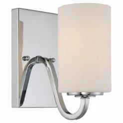 Best reviews of ⌛ Transitional Nuvo 60/5 Willow 1 Light Bathroom Vanity Light ⌛