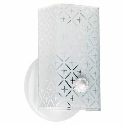 Brand new ⌛ Transitional Nuvo 1 Light SF7 Bathroom Vanity Light 😍