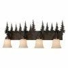 Coupon 🥰 Rustic / Southwestern Vaxcel Yosemite 4-Light Vanity - 33W In. Burnished Bronze 😀 -Vaxcel Shop masterOSL1123