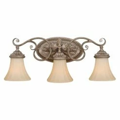 Best reviews of 🤩 Traditional Vaxcel Lighting Avenant W0156 3 Light Bathroom Vanity Light ❤️