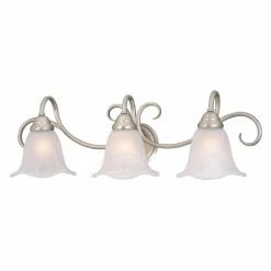 Coupon ⭐ Traditional Vaxcel Lighting Bella BL-VLD003BN 3 Light Bathroom Vanity Light 🧨