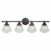 Best Sale ⌛ Industrial Vaxcel Huntley W0191 4 Light Bathroom Vanity Light 🎉 -Vaxcel Shop masterOSL1820