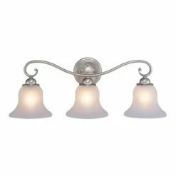 Hot Sale ⌛ Traditional Vaxcel Monrovia VL35473 3 Light Bathroom Vanity Light 🛒