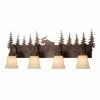 Best Sale 👏 Rustic / Southwestern Vaxcel Yellowstone Bathroom Wall Light - 33W In. Burnished Bronze 😍 -Vaxcel Shop masterOSL378