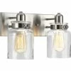 Best reviews of 🌟 Industrial Progress Lighting Calhoun 2 Light Bathroom Vanity Light 🧨 -Vaxcel Shop masterPROR050