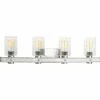 Budget 👏 Farmhouse / Cottage Progress Lighting Gulliver 4 Light Bathroom Vanity Light ❤️ -Vaxcel Shop masterPROR1151