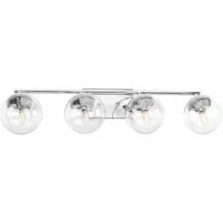 Discount ✔️ Mid-Century Progress Lighting Mod 4 Light Bathroom Vanity Light ✨