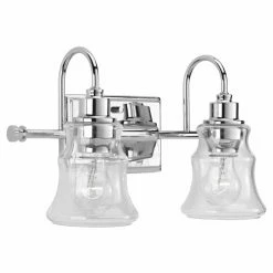 Cheap 😉 Transitional Progress Lighting Litchfield 2 Light Bathroom Vanity Light 🔥