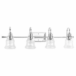 New 🤩 Transitional Progress Lighting Litchfield 4 Light Bathroom Vanity Light 🎉