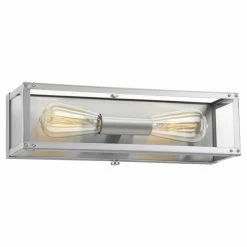 Budget 🔥 Industrial Progress Lighting Union Square 2 Light Bathroom Vanity Light 👍