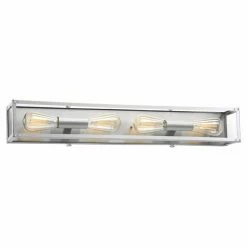 Outlet 💯 Industrial Progress Lighting Union Square 4 Light Bathroom Vanity Light 💯