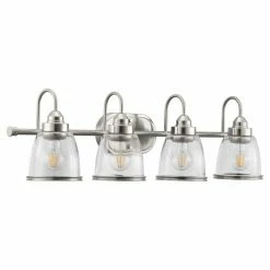 Cheap 👏 Industrial Progress Lighting Saluda 4 Light Bathroom Vanity Light ⌛