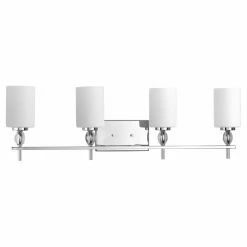 Best reviews of ✔️ Modern / Contemporary Progress Lighting Status 4 Light Bathroom Vanity Light ⭐