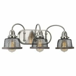 Hot Sale ⭐ Bathroom Vanity Lights Progress Lighting Tilley 3 Light Bathroom Vanity Light 🥰