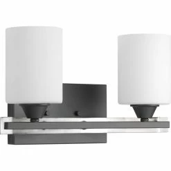 Best Sale 😉 Transitional Progress Lighting Dart 2 Light Bathroom Vanity Light 😀