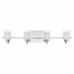 New ⌛ Modern / Contemporary Quoizel Kolt KLT8604C Bathroom Vanity Light - Polished Chrome 🥰