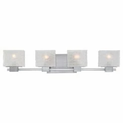 Best Sale 🌟 Modern / Contemporary Quoizel Melody MLD8604BN 4 Light Bathroom Vanity Light ✨