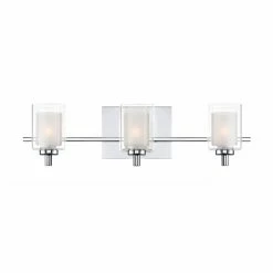 Buy 🤩 Modern / Contemporary Quoizel Kolt KLT8603C 3 Light Bathroom Vanity Light ⌛