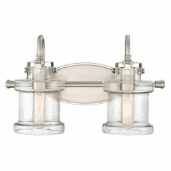 Brand new ✨ Industrial Quoizel Danbury DNY8602BN Bathroom Vanity Light 😀