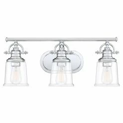 Best reviews of βοΈ Transitional Quoizel Grant 3 Light Bathroom Vanity Light π
