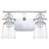 Flash Sale ✔️ Transitional Quoizel Grant 2 Light Bathroom Vanity Light ❤️ -Vaxcel Shop masterQUO3663