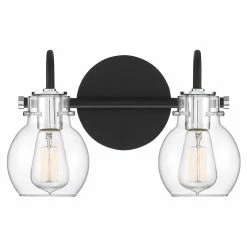 Buy ✨ Modern / Contemporary Quoizel Andrews 2 Light Bathroom Vanity Light 👏