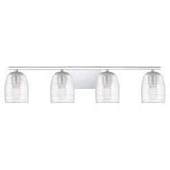 Deals 🛒 Transitional Quoizel Realm 4 Light Bathroom Vanity Light 👍