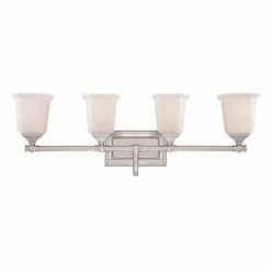 New 🎉 Modern / Contemporary Quoizel Nicholas NL8604 Bathroom Vanity Light 🔥