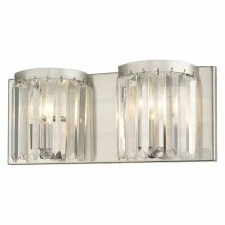 Budget ✨ Glam Livex Lighting Ashton 50532 2 Light Bathroom Vanity Light 🎁 -Vaxcel Shop scaleLXL2672