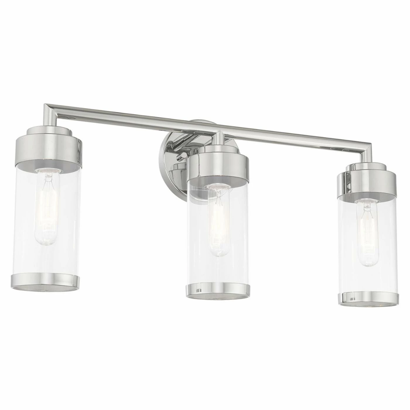New βοΈ Transitional Livex Lighting Hillcrest 3 Light Bathroom Vanity Light π 6 New βοΈ Transitional Livex Lighting Hillcrest 3 Light Bathroom Vanity Light π - Image 4