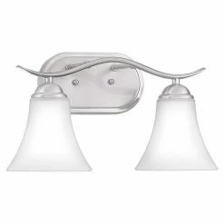 Flash Sale 👏 Traditional Quoizel Kingfield 2 Light Bathroom Vanity Light 🌟 -Vaxcel Shop scaleQUO3660