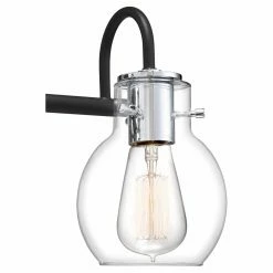 Outlet 👍 Modern / Contemporary Quoizel Andrews 3 Light Bathroom Vanity Light 👍 -Vaxcel Shop scaleQUO3665